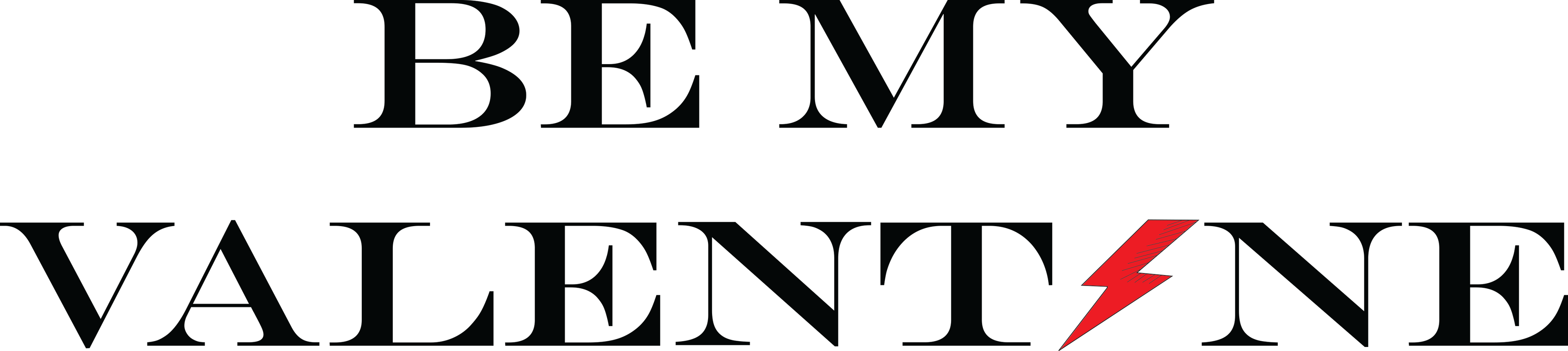 BE MY VALENTINE